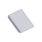Stago - KB184 Zinc+ Deksel bocht/hoekstuk kabeldr.syst. Csu80224004