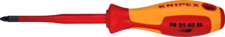 Knipex - 9825 Kruiskopschroevendraaier Krsschrdraai Slm 982502Sl