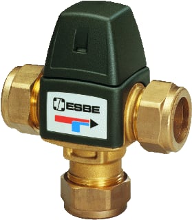 Esbe - VTA323 Thermostatische reg.afsl. warmtapw. Thv/Vta323 35-60Grc/22Mm