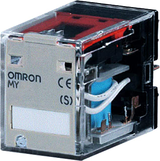 Omron - INDUSTRIAL RELAYS MY-S Schakelrelais Schkrels My 25Vdc/3A/4P