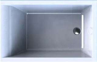 Wisa - Berceto Bad 110X70 Wit