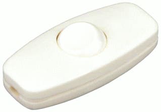 Baer - Snoerdimmer/snoerschakelaar snoerschak 2p 2a wit