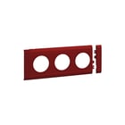 Hager - Tehalit Ecoline Afdekplaat install.-comp. wandgoot Teha Afdekpl. Wcd 3V Rd