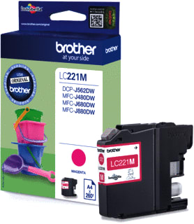 Brother - Verbr.mat. vr fax/printer/all-in-1 lc-221m