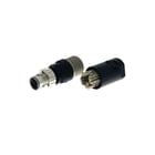 Omron - PROXIMITY SENSORS ACCESSORIES PROXIMITY SENSOR Ronde (industrie) connector Conn. 4-P Recht M12
