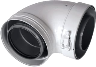 Remeha - Quinta Ace Concentr. RGA/LTV hulpstuk 2 aansl. Concent 90Gr Bcht 7636335
