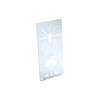 Stago - KG281 Montageplaat kabeldraagsysteem Mont.Pl Vlak Hg Schroefl