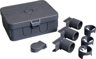 Attema - Cable-mate AK2 SU Opbouwdoos wand/plafond Ak2-Su Ip40 Grijs
