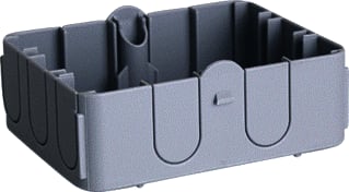 Attema - Cable-mate AK2 SU Opbouwdoos wand/plafond Ak2-Su Onderbak Grijs