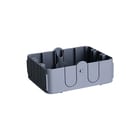 Attema - Cable-mate AK2 SU Opbouwdoos wand/plafond Ak2-Su Onderbak Grijs