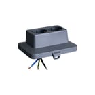Attema - Cable-mate AK2-C2 Deksel voor opbouwdoos wand/plafond Ak2 Wcd-Deksel 2-V Grijs