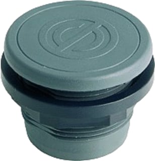 Schlegel - Blindplaat drukknop/signaallamp  bvr22