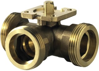Siemens - Acvatix VBG Driewegkogelafsluiter 3w kogelkr. vbg61.15-1.6