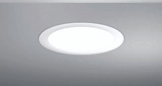 RZB - Toledo Flat Downlight/spot/schijnwerper Tol Inb Flt Round 24W 830