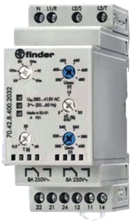 Finder - 70 Spanningsmeetrelais Bewak Rel 2W 400V