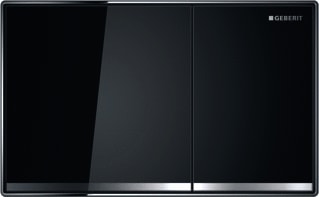 Geberit - Sigma60 Bedieningsplaat spoelsysteem Bed Pan Sq Zw