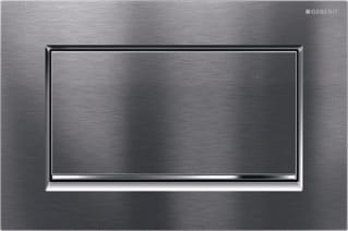Geberit - Sigma10 Bedieningsplaat spoelsysteem Bed Pan Sq Chr/Mch