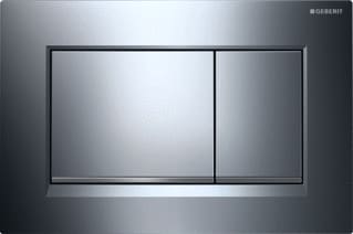 Geberit - Sigma20 Bedieningsplaat spoelsysteem Bed Pan Sq Chr