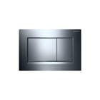 Geberit - Sigma20 Bedieningsplaat spoelsysteem Bed Pan Sq Chr