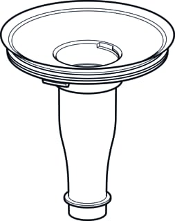 Geberit - Urinoirsifon Sifonadapter Hybride
