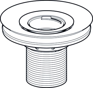 Geberit - Urinoirsifon Sifonadapter D103
