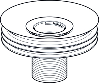 Geberit - Urinoirsifon Sifonadapter D125