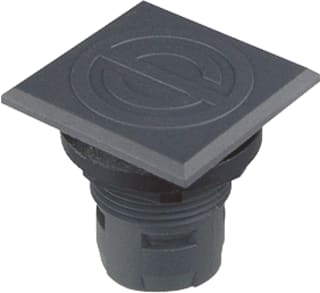 Schlegel - Blindplaat drukknop/signaallamp  q16dg