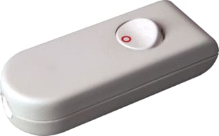 Baer - Snoerdimmer/snoerschakelaar Snoerschak 2P 2A Wit