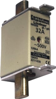 MERSEN - Lindner Smeltpatroon (mes) Zek 000 25A E201185C Ds9