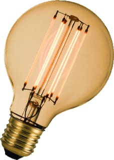 Bailey - LED-lamp led deco g95 230v 3w goud