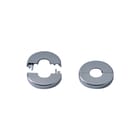 DRL - DRL-cachet Covers Buisrozet Rozet Chroom 16Mm