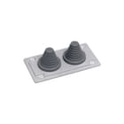 Hager - Univers Invoerplaat sparing kast/lessenaar Invplt Fz415S
