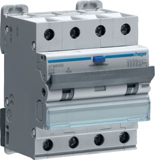 Hager - HACO Aardlekautomaat 4P 10A B Afm410G