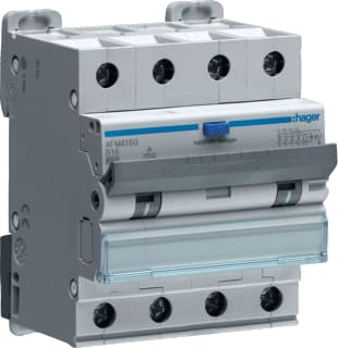 Hager - HACO Aardlekautomaat 4P 16A B Afm416G