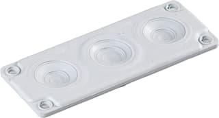 Ensto - Invoerplaat sparing kast/lessenaar inv.plaat f2204