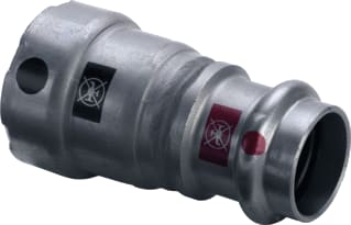 Viega - Fitting met 2 aansluitingen 734138