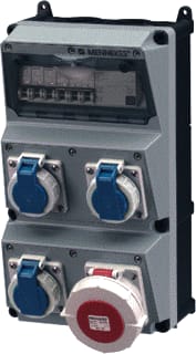 Mennekes - AMAXX CEE-contactdoos combinatie Contactdoos 3Mod