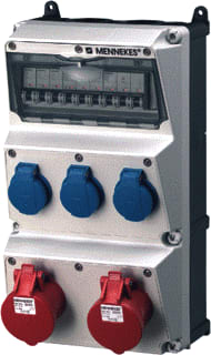 Mennekes - AMAXX CEE-contactdoos combinatie 930004
