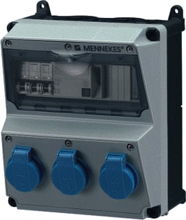 Mennekes - AMAXX CEE-contactdoos combinatie Contactdoos 2Mod