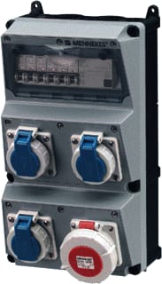 Mennekes - AMAXX CEE-contactdoos combinatie Contactdoos 3Mod