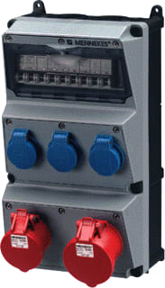 Mennekes - AMAXX CEE-contactdoos combinatie Contactdoos 3Mod