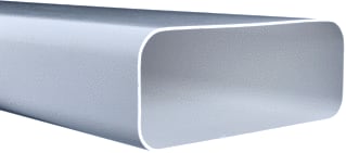 Nedco - Eco+ Rechthoekig luchtkanaal Buisstk 169X77 L=1000Mm