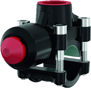 Flamco - T-plus Aanboorzadel Flamco 1"X3/4"X1"