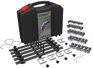 Saenroll - flexibel kabelgeleidingssysteem CABLE GO MASTER SET