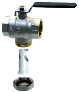 Ubel - Kogelafsluiter Dn32 1.1/4"+Filt