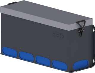 Burgerhout - Hybalans Plus WTW ventilatiekap Hb+Lvdkast 350 Ovaal Kan