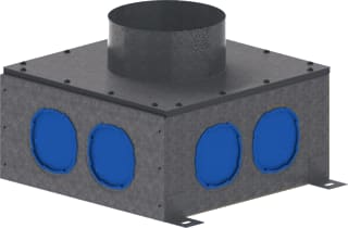 Burgerhout - Hybalans Plus WTW ventilatiekap Hb+ Plnmafvr 300X300 D150