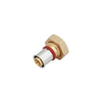 VSH - UltraPress K7261 Fitting met 2 aansluitingen Up 2-Del Kpp Prxbn 16Xg1/2