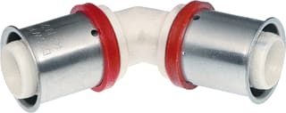 VSH - UltraPress K7231P Fitting met 2 aansluitingen Up Knkpp 45 2Xpr 32X32Ppsu
