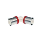 VSH - UltraPress K7231P Fitting met 2 aansluitingen Up Knkpp 45 2Xpr 32X32Ppsu